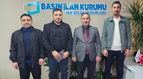Bitlis Gazeteciler Cemiyeti Van'da Medya Ziyaretleri Gerçekleştirdi