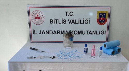 Bitlis’te Uyuşturucu Operasyonu: 300 Bin TL’lik Metamfetamin Ele Geçirildi