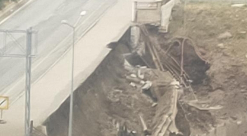 Bitlis’te Yol Çalışması Esnasında Doğal Gaz Boru Hattında Patlama