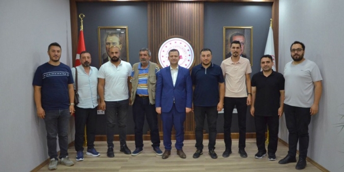 BİGACEM'den Kaymakam Demirer'e hayırlı olsun ziyareti