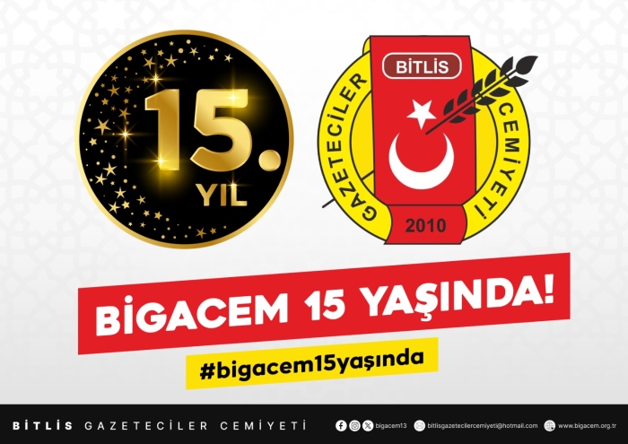 Bitlis Gazeteciler Cemiyeti 15. Yılını Kutluyor