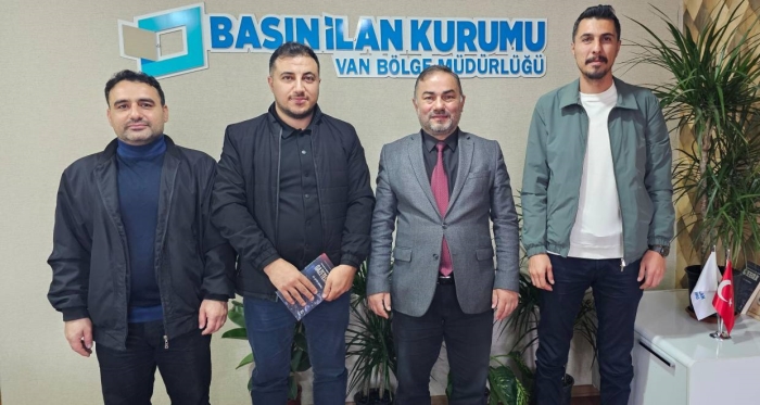 Bitlis Gazeteciler Cemiyeti Van'da Medya Ziyaretleri Gerçekleştirdi