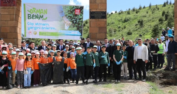 Bitlis'te "Orman Benim" Kampanyasına Yoğun Katılım: Doğaya Sahip Çıkalım