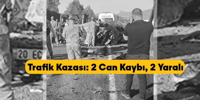 Bitlis’te Feci Trafik Kazası: 2 Can Kaybı, 2 Yaralı