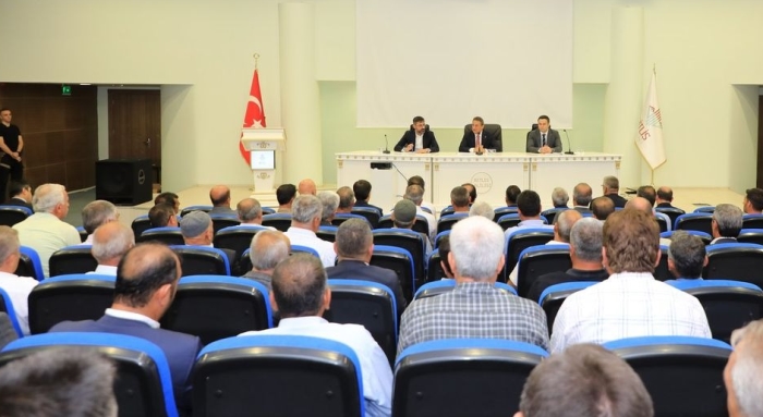 Bitlis'te Muhtarlar Toplantısı yapıldı
