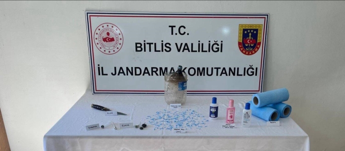 Bitlis’te Uyuşturucu Operasyonu: 300 Bin TL’lik Metamfetamin Ele Geçirildi