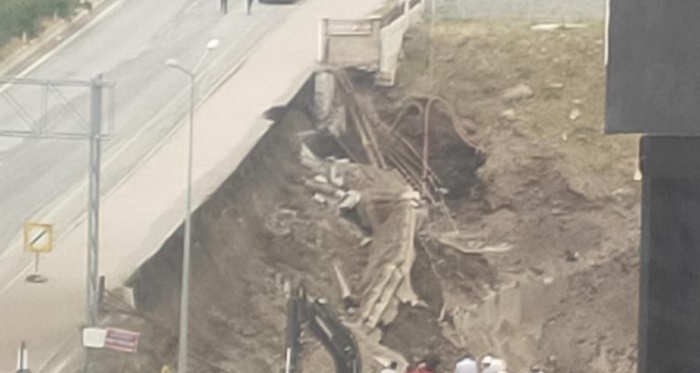 Bitlis’te Yol Çalışması Esnasında Doğal Gaz Boru Hattında Patlama
