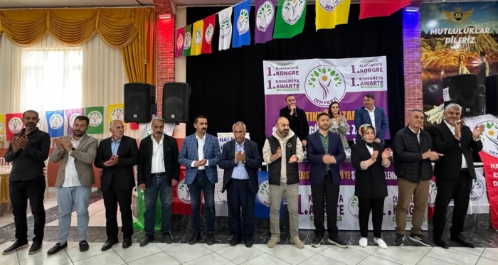 DEM Parti Güroymak Kongresi Yapıldı: Eş Başkanlığa Nahide Oral ve Burhan Yıldız Seçildi