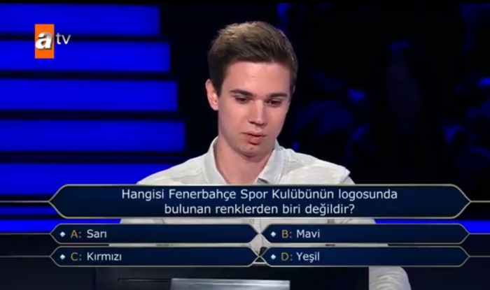 Fenerbahçeli Yarışmacının Logoyu Tanıyamama Anı Sosyal Medyada Gündem Oldu