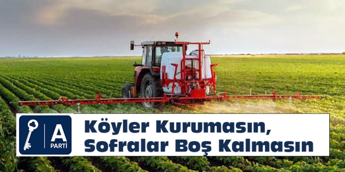 Köyler Kurumasın, Sofralar Boş Kalmasın