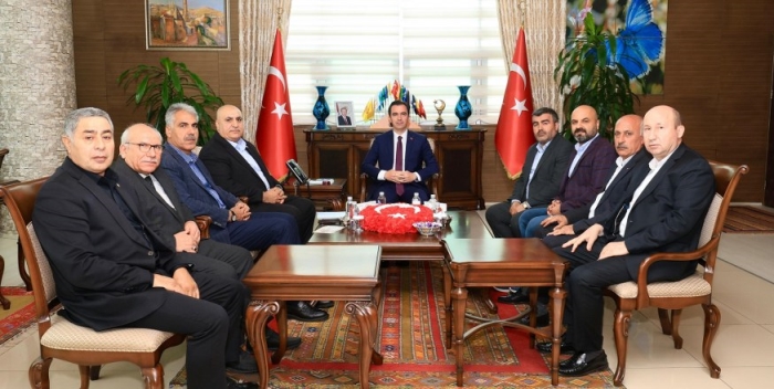 Vali Karakaya, BİLKON Heyetini Ağırladı