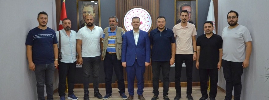BİGACEM'den Kaymakam Demirer'e hayırlı olsun ziyareti
