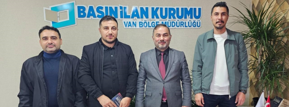Bitlis Gazeteciler Cemiyeti Van'da Medya Ziyaretle…
