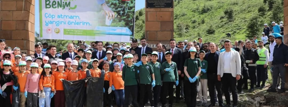 Bitlis'te "Orman Benim" Kampanyasına Yoğun Katılım: Doğaya Sahip Çıkalım