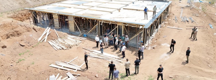 Bitlis’te Hayvan Barınağı ve Doğal Yaşam Alanı İnşaatı İncelendi