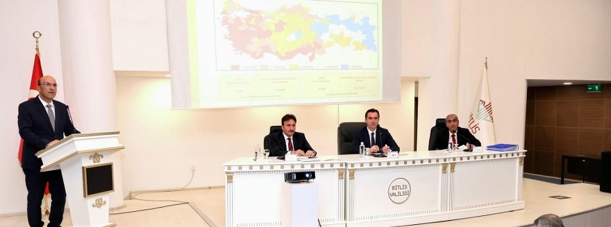 Bitlis’te İl Koordinasyon Kurulu 2025 Yılı 4. Döne…