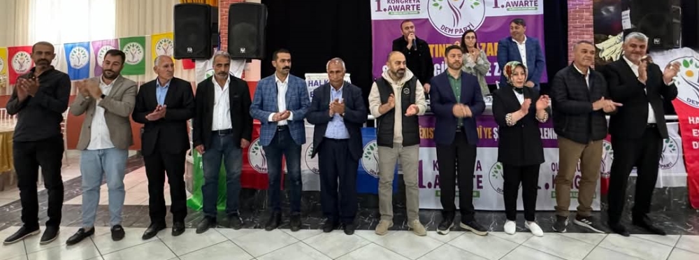DEM Parti Güroymak Kongresi Yapıldı: Eş Başkanlığa Nahide Oral ve Burhan Yıldız Seçildi