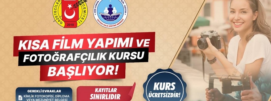 Tatvan’da BİGACEM’den Ücretsiz "Kısa Film" ve "Dijital Fotoğrafçılık" Kursu