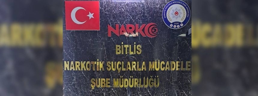 Tatvan’da Metamfetamin Ele Geçirildi: 3 Tutuklandı