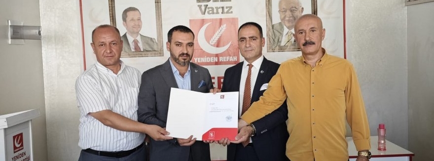 Yeniden Refah Partisi Bitlis Teşkilatında Görev Değişimi