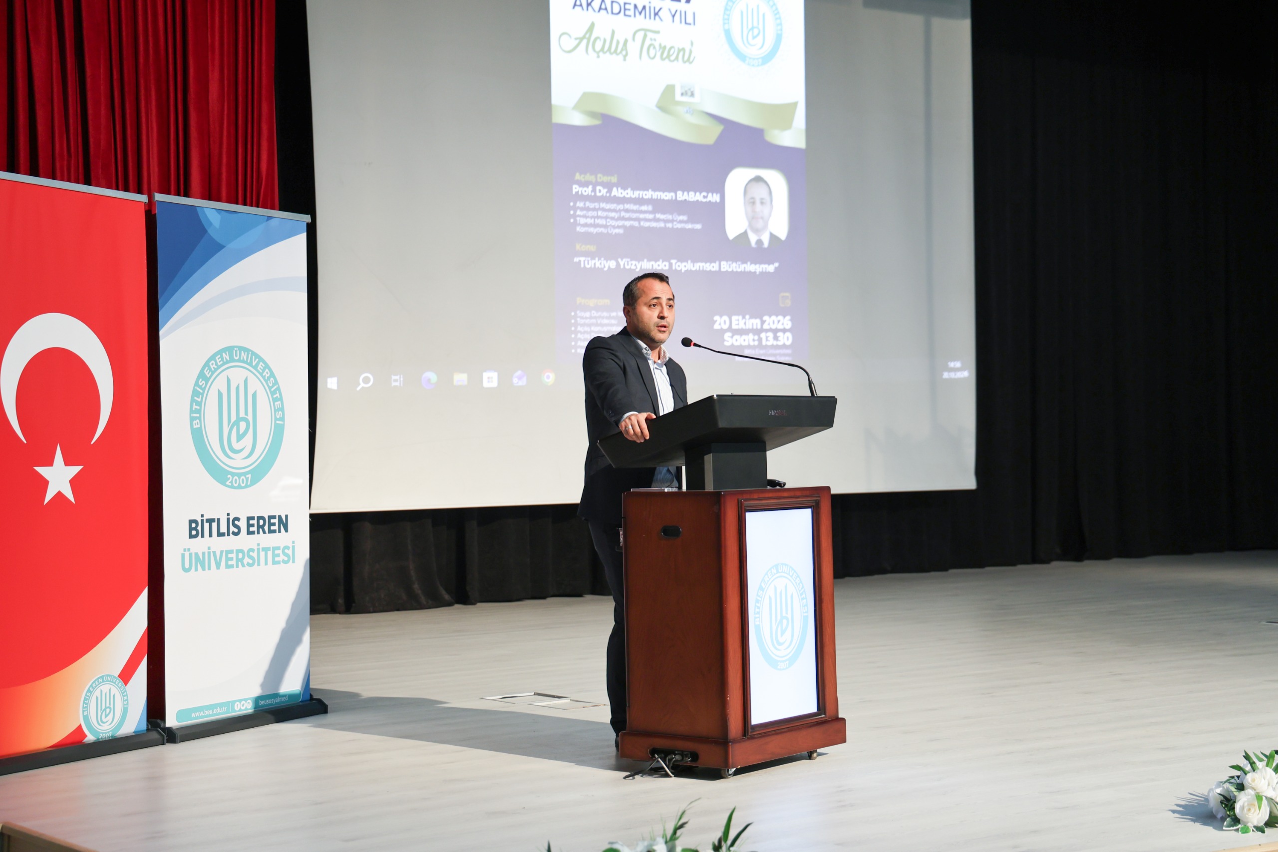 Bitlis Eren Üniversitesinde 2026-2027 Akademik Yılı Açılış Töreni Gerçekleştirildi - Fotoğraf 1