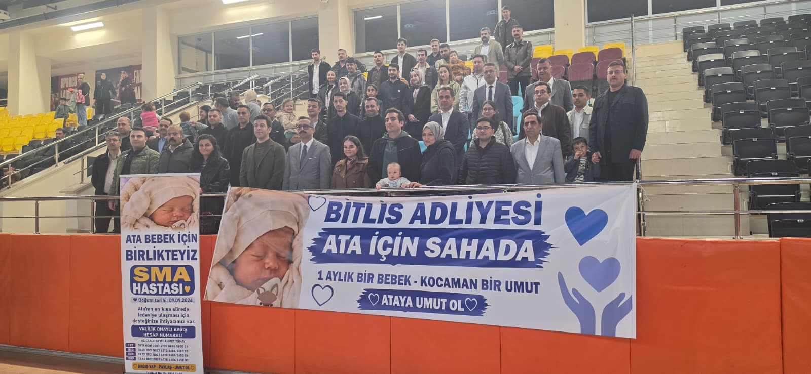 Bitlis Adliyesi, SMA hastası Ata Bebek için sahaya çıktı - Fotoğraf 6