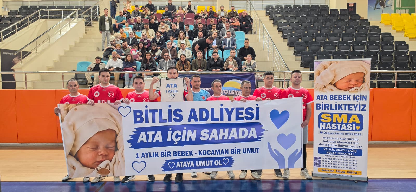 Bitlis Adliyesi, SMA hastası Ata Bebek için sahaya çıktı - Fotoğraf 2