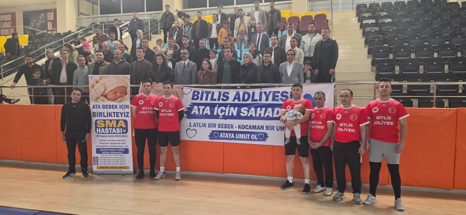 Bitlis Adliyesi, SMA hastası Ata Bebek için sahaya çıktı - Fotoğraf 7