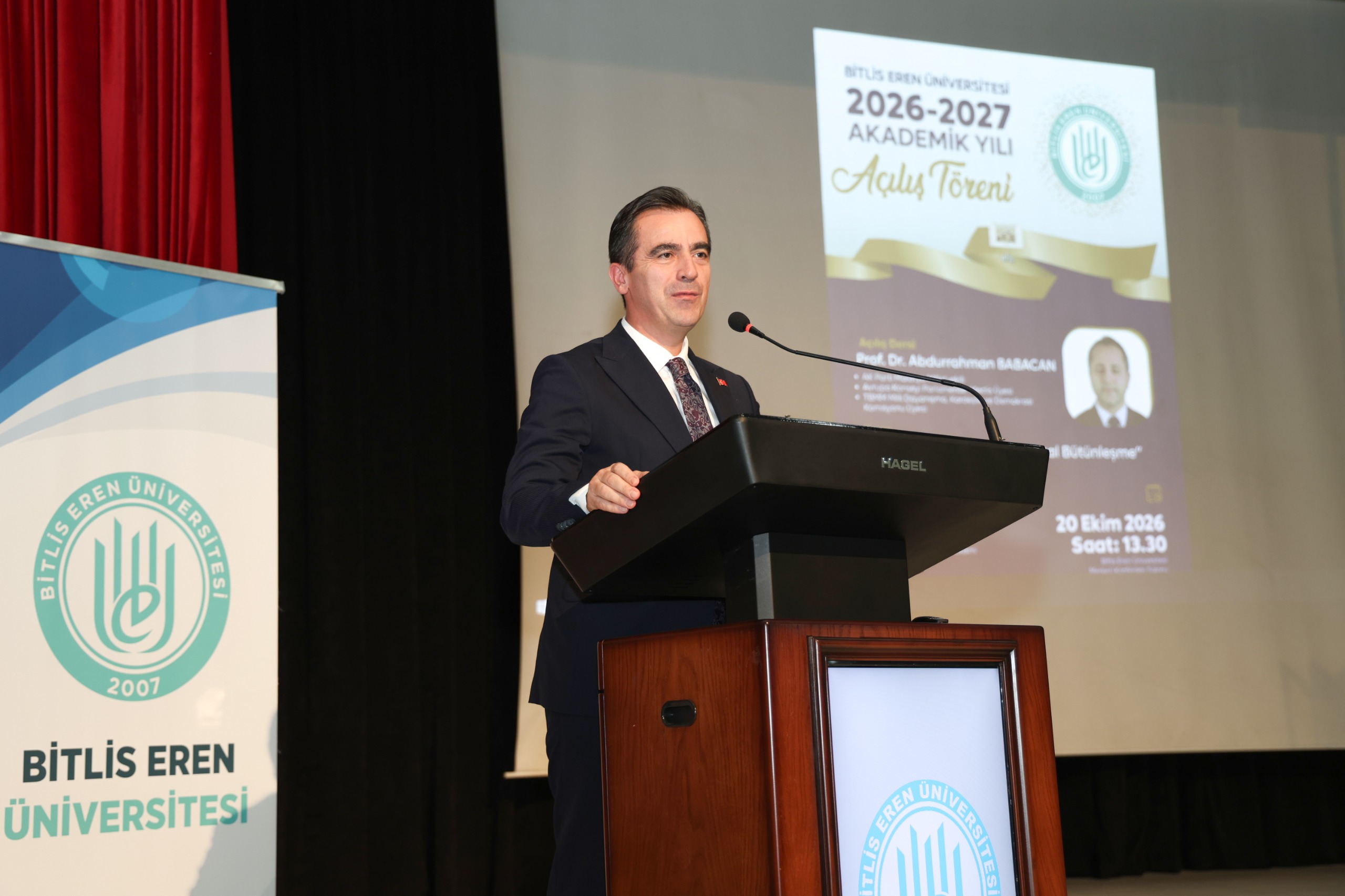 Bitlis Eren Üniversitesinde 2026-2027 Akademik Yılı Açılış Töreni Gerçekleştirildi - Fotoğraf 12