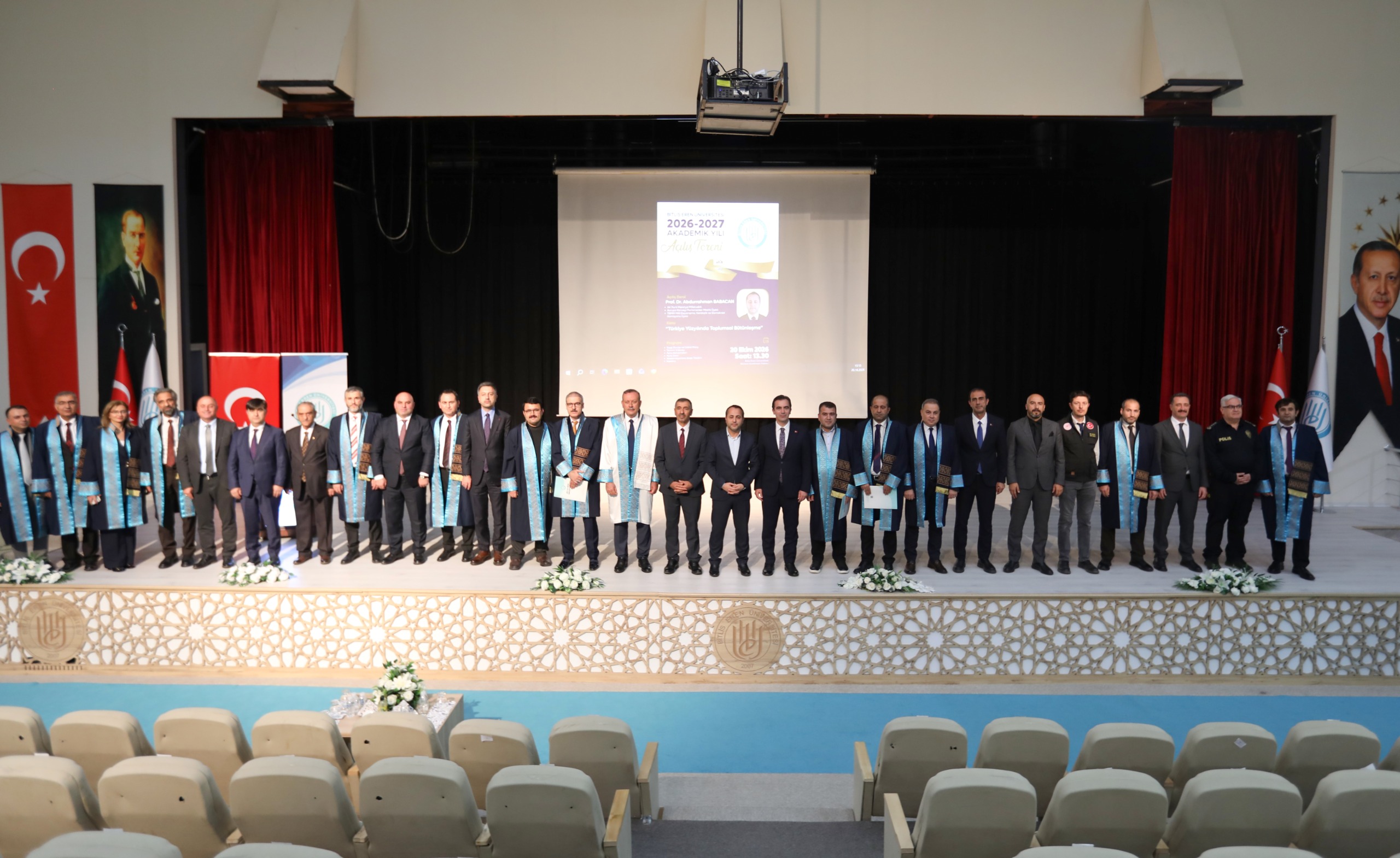 Bitlis Eren Üniversitesinde 2026-2027 Akademik Yılı Açılış Töreni Gerçekleştirildi - Fotoğraf 8