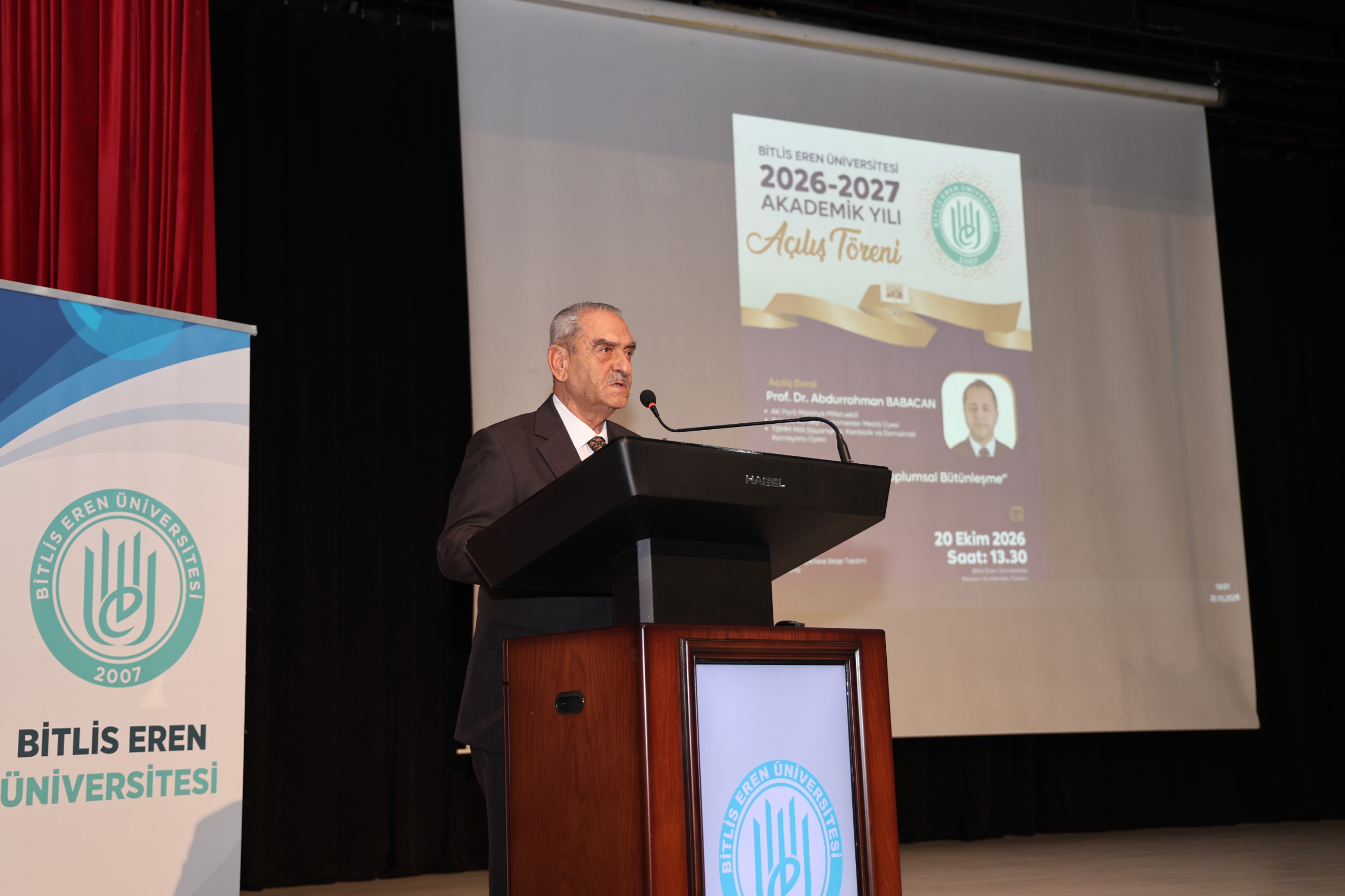 Bitlis Eren Üniversitesinde 2026-2027 Akademik Yılı Açılış Töreni Gerçekleştirildi - Fotoğraf 14