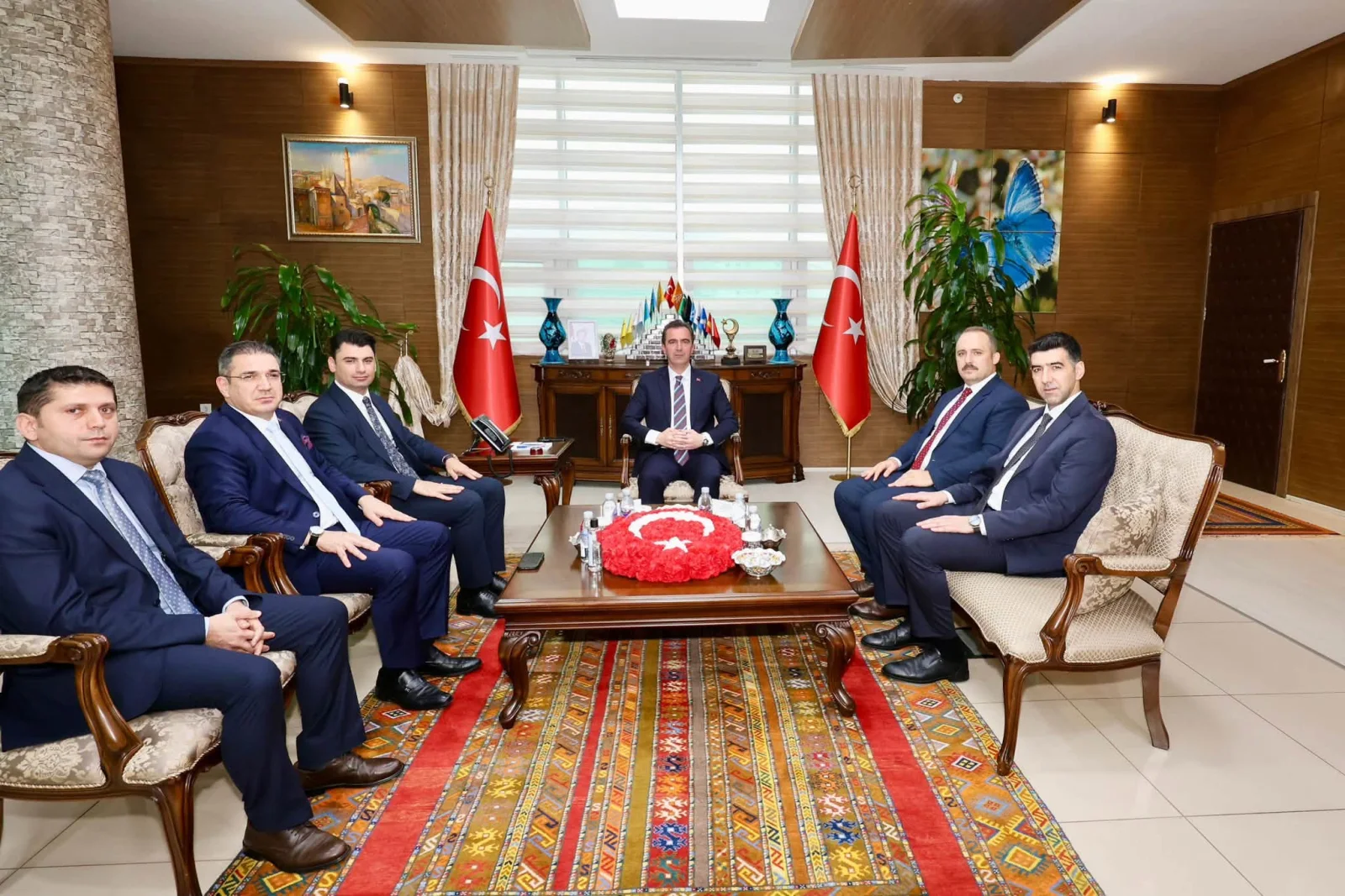 Vali Karakaya'dan Ceza ve Tevkifevleri Heyetine Kabul