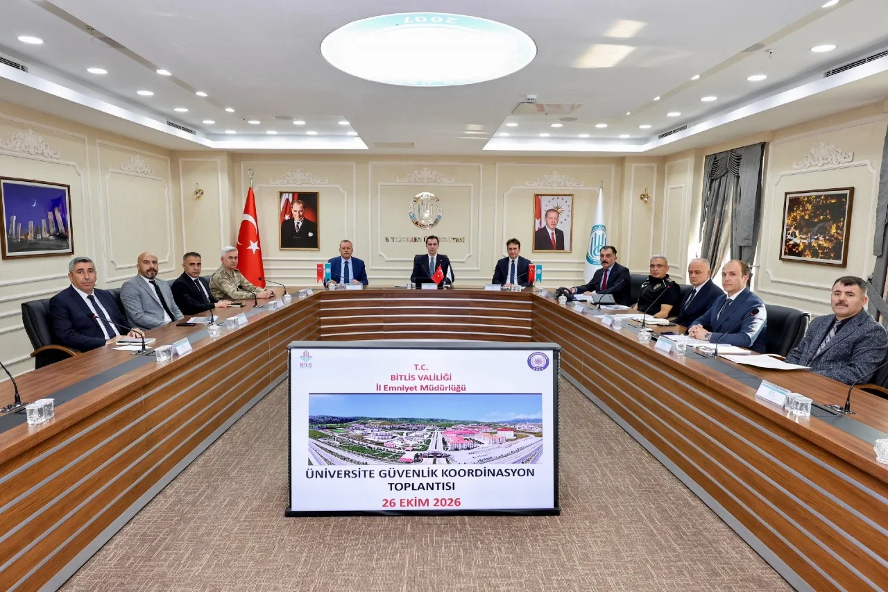 Bitlis'te Üniversite Öğrencileri İçin Güvenlik Tedbirleri Görüşüldü