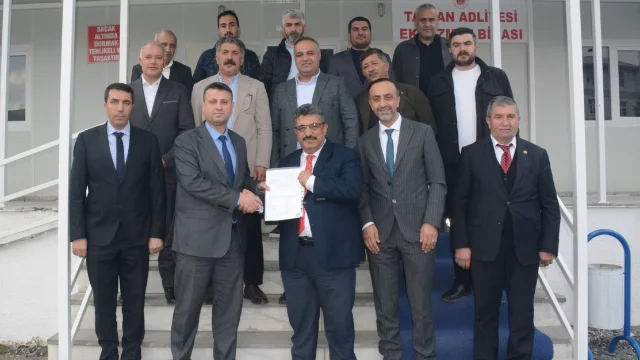 TATSO Başkanı Bilal Adabağ Mazbatasını Aldı