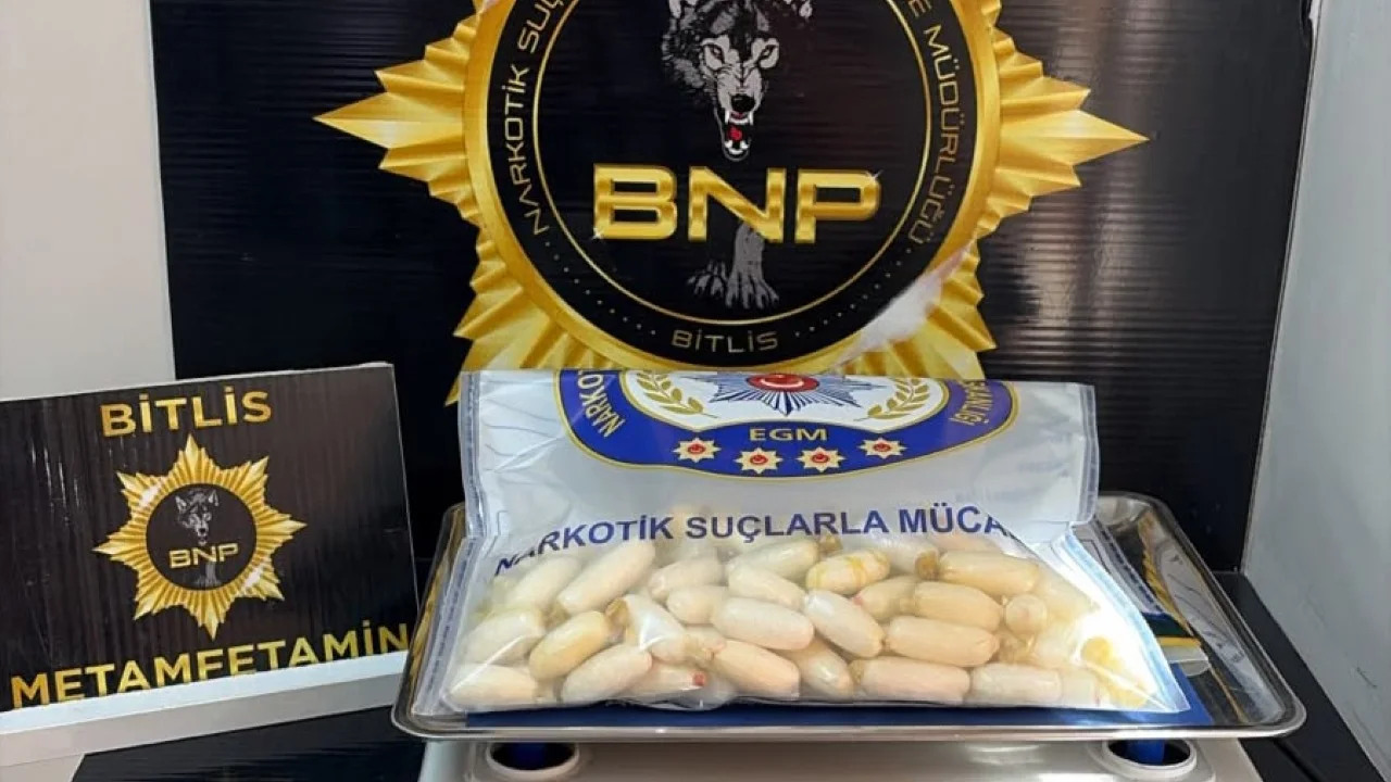 Tatvan’da Otobüste Uyuşturucu Operasyonu: 608 Gram Metamfetamin Ele Geçirildi