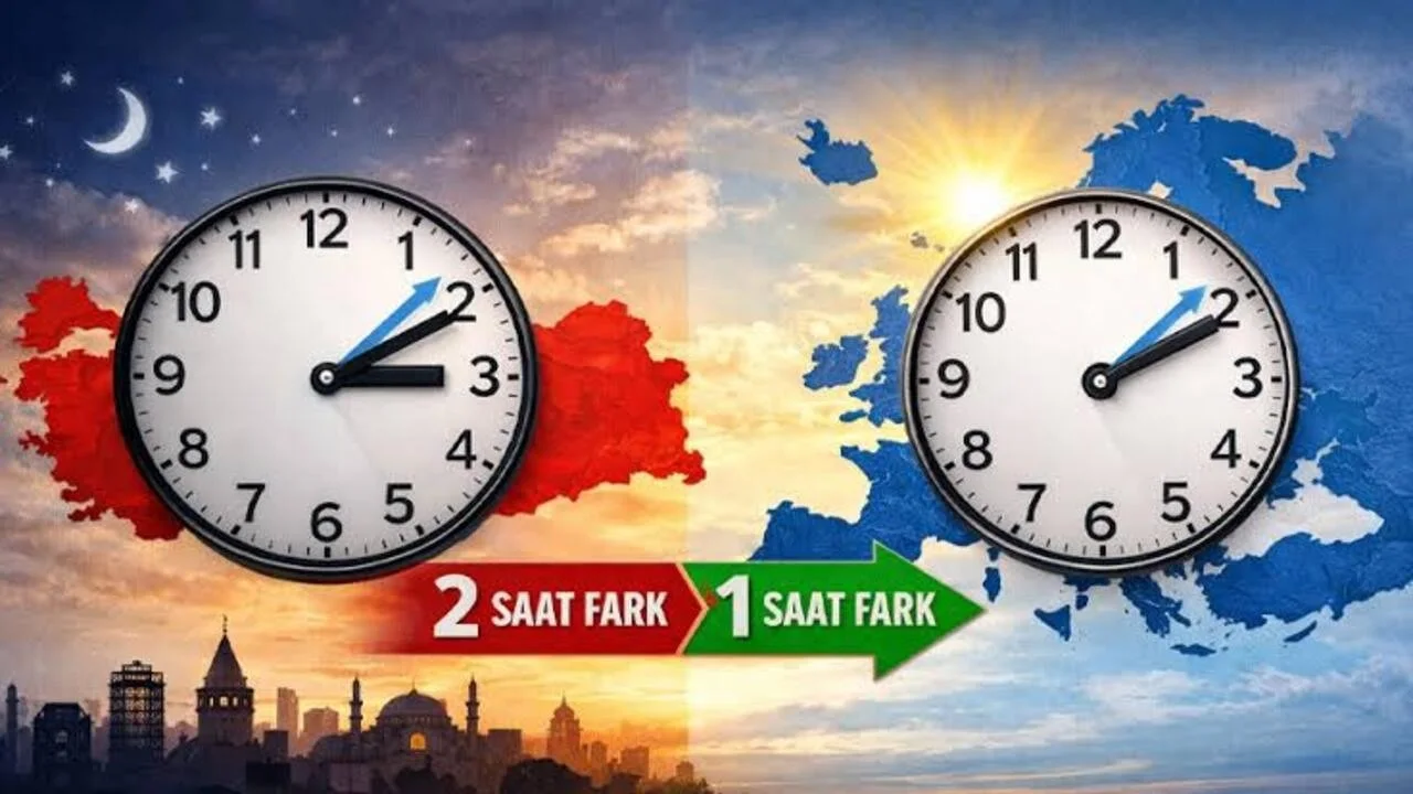 Avrupa Kış Saatini Başlattı: Türkiye ile Saat Farkı Değişti