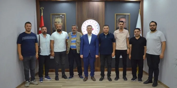 BİGACEM'den Kaymakam Demirer'e hayırlı olsun ziyareti