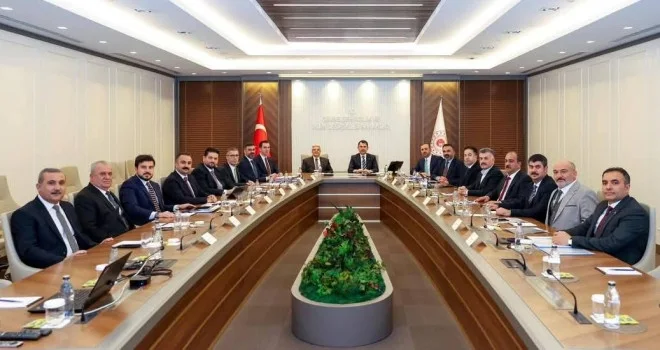 Bitlis Heyeti, Bakan Murat Kurum ile Görüştü
