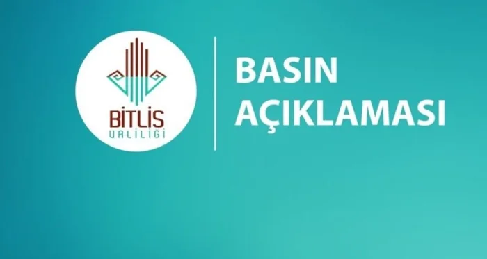 Bitlis Valisi'nden Asılsız Zehirlenme Haberlerine İlişkin Açıklama
