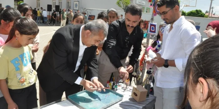 Günkırı’da Öğrencilerin Sanat Dolu Sergisi Büyük İlgi Gördü