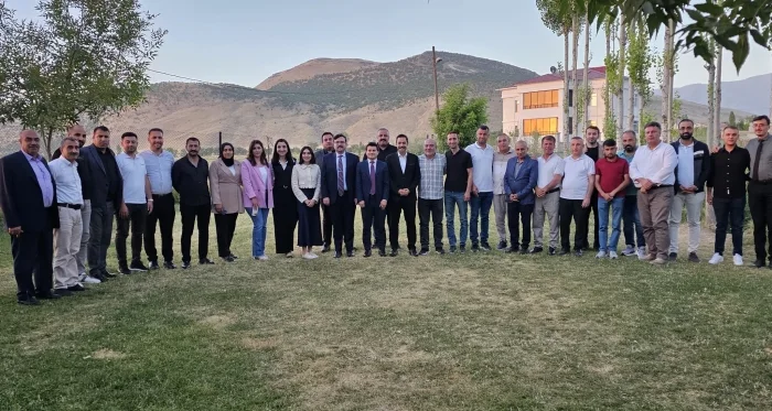 Güroymak Kaymakamı Savcı ve Hakim İçin Veda Yemeğine Katıldı