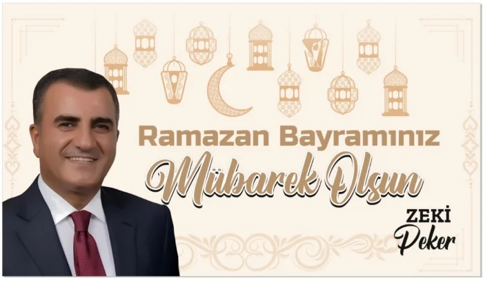 İş İnsanı Zeki Peker’den Ramazan Bayramı Mesajı