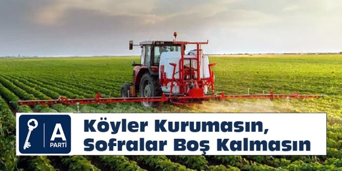 Köyler Kurumasın, Sofralar Boş Kalmasın
