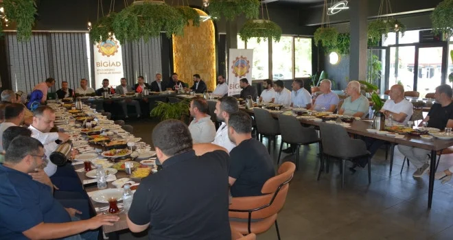 MÜSİAD ve BİGİAD üyeleri Tatvan'da biraraya geldi