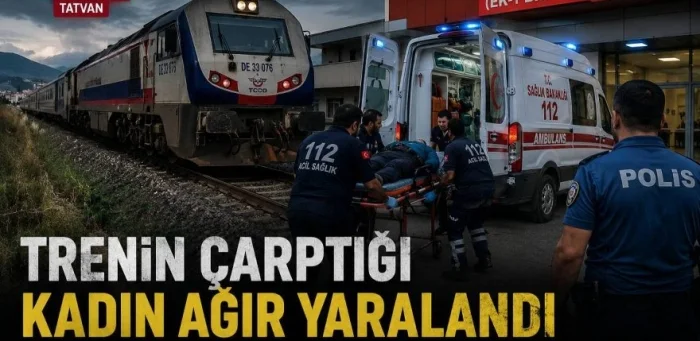 Tatvan’da Yük Treninin Çarptığı 66 Yaşındaki Kadın Hayatını Kaybetti