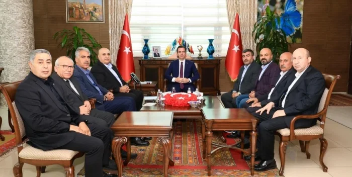 Vali Karakaya, BİLKON Heyetini Ağırladı
